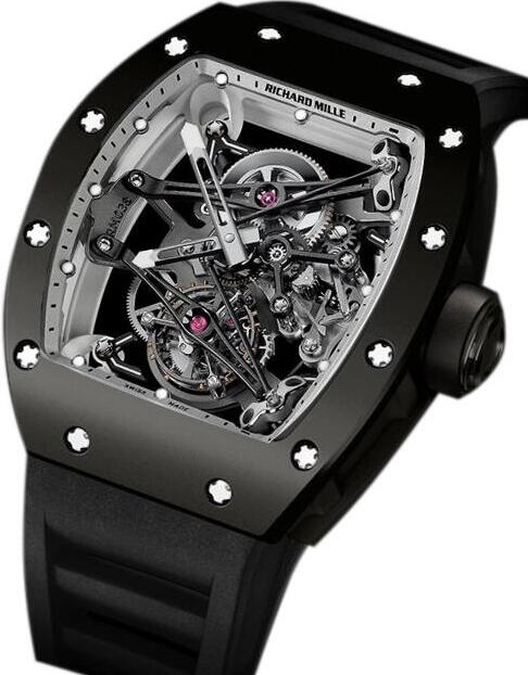 Richard Mille Replica Watch RM 038 Tourbillon Bubba Watson Black